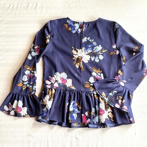 Pretty floral long sleeve blouse - Vero Moda - Picture 3 of 5
